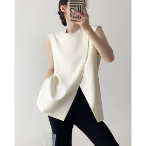 Elegant French Style Loose Design Backless Vest
