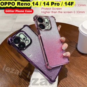 เคสกากเพชร OPPO Reno 14 Pro 14F 5G Reno14Pro Reno14 Pro Reno14F 5G 2025 เคสดีไซน์ใหม่หรูหราใสกันกระแทกแบบนิ่ม