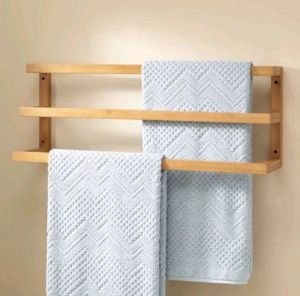 NJ Creative Ladder Hanger Gantungan Jilbab Mukena Sajadah Handuk Kayu