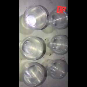 Sample cup mika / Sauce Cup 30 ml FOOD GRADE isi 100 pcs  Tempat Saos Saus Sambal Plastik Container