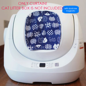 Only Curtains for CATLINK Automatic Cat Litter Box Odor Proof and Dust Proof Door Curtain