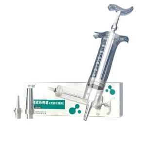 Non-Glass Syringe Injector Assistor for Liquid Food Elderly Medicine Feeder Gastric Tube Feeder Senior Citizen Feeding Tool