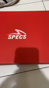 Promo Spesial!!! Sepatu Futsal Specs Lightspeed Reborn Accelator In Black Gold Kekinian Berkualitas