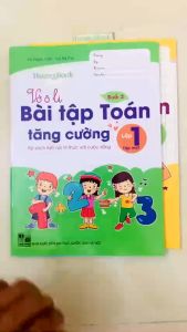 Sách - Combo Vở Ô Li Bài Tập Toán Tăng Cường lớp 1 - tập1+ 2 ( Kết Nối )