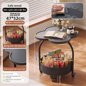 QYLIFE | Bàn Để Bên Cạnh Có Thể Di Chuyển