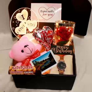 Kado Ulang Tahun & Anniversary – Gift Box & Hampers Eksklusif Spesial untuk Orang Tersayang – Kado Romantis Ulang Tahun & Anniversary – Hadiah Ulang Tahun Wisuda Anniversary Pasangan Teman Sahabat Rekan dan Kolega Hadiah Romantis Cewek/Cowok (KY)
