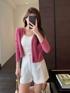 High Waist A-Line Wide Leg Pants Short Shorts Womens Spring Summer New Style Casual Suit Hot Pants Long Legs Sensation