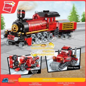 SHUNLEKANG | Educational Military Style Construction Dinosaur Robot Plastic Toys