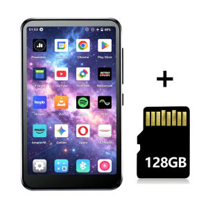 Famue | Máy Nghe Nhạc MP3/MP4 Android 128GB Có Bluetooth WiFi Âm Thanh Lossless Màn Hình 28-40 Inch Hỗ Trợ Tải Xuống Deeezer/Spotify Play Store