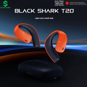 Tai Nghe Không Dây Black Shark T20 Bluetooth 5.3 Chống Nước IPX67 Âm Thanh Nổi Bass Sâu Có Móc Tai Kiểu Đeo Tai