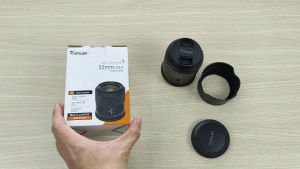 Ống kính Vistilen 55mm F1.4 AF lấy nét tự động cho Canon EOS R R10 R50 R100 - Lens chân dung xóa phông có AF cho Canon R