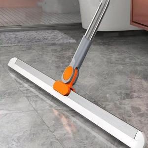 Bathroom Sweeping Brush Water Scrubber Plastic Household Cleaning Tool for Floor Dust Sweeping And Bathroom Cleaning