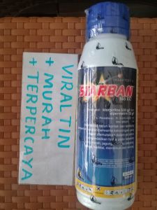 starban 500 ml insektisida tanaman.