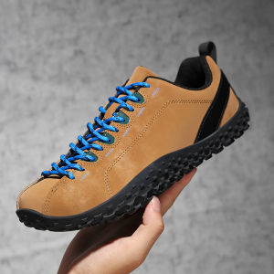 ORNGMALL รองเท้าผู้ชายกว้างกว้างกว้างรองเท้ากีฬา-รองเท้ากลางแจ้งสวมสบายสำหรับเดินเดินป่าตั้งแคมป์วิ่งรองเท้าวิ่งรองเท้าแฟชั่นกันลื่นกันน้ำ36-48