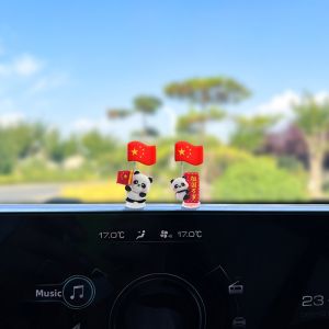 LUKSEN | Patriotic Adorable Nodding Car Decorative Accessories