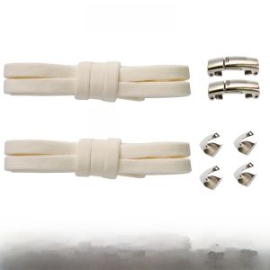 Shoelace Bean Bag Magnetic Suction Men and Women No Tie Elastic Shoe Rope Kids Shoelace Buckle No Tie White Shoes Fixed Gadget