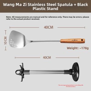 WANGMAZI | Full Set Kitchen Spatula Set 304 Stainless Steel