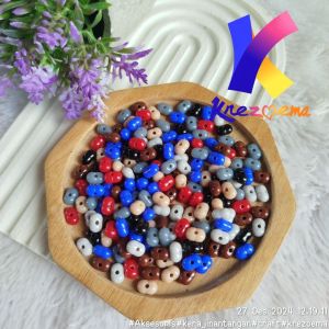 Manik Kacang /Mote Peanut Beads Ceylon [10 GRAM] Manik Viral