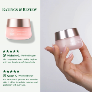 IREN Shizen FLOWERS IN BLOOM Antioxidant Water Cream - For Dehydration Dullness  Redness