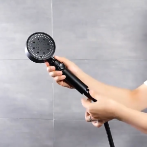 3 IN 1/4 in 1 Shower Head Set Shower with Faucet 5-speed Pressurized Bathroom Shower Head Head With Hose Handheld Rain Shower Pressure Boost Shower Nozzle