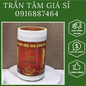 Cà Phê Fresh Food Hòa Tan Sâm FFC 4in1 – Cà Phê Hòa Tan Nhân Sâm