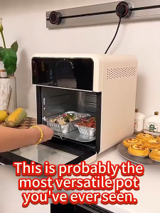MONDIAL 1300W Air Fryer All-in-One Frying Grilling 6L (with Visual Display) 25L (Electronic/Mechanical) Frying Grilling in One