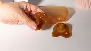 Baby Silicone Pacifier Day+Night Set Made of Nano Silver Sleeping Breastmilk-like Newborn Comfort Pacifier