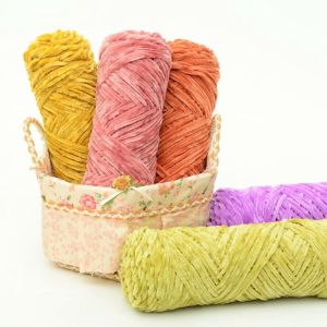 Christmas 1PC100g Chenille Yarn Velvet Yarn Warm Soft Knitting Crocheting Sewing Thread DIY Scarf Sweater Gloves Handbags