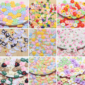 แพคเกจอุปกรณ์เสริมเรซิน DIY สําหรับเคสโทรศัพท์เค้กครีมแฮนด์เมดและคลิปผมวัสดุหัตถกรรม Artisanal