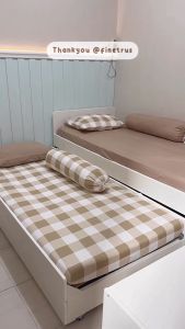 Finetrus - Sprei 120x200x30 Sudut Karet Tebal 30 cm