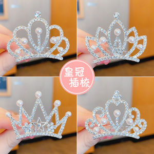 Crown Hair Accessories Children Cute Princess Hair Comb Baby Birthday Crown Hair Decorations Girls Baby Headwear