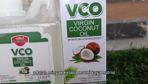 VCO Virgin Coconut Oil Kualitas Grade A 125ml dari Ath Thoifah