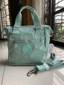 Kipling Velcro zipper hand tote and sling bag limited edition original quality for men & woman #8471