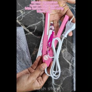 Haidi Mini Ceramic Hair Styler - Pink