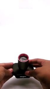 AOKI Senter Kepala Zoom Cahaya dengan USB-C Fokus & Penyebaran