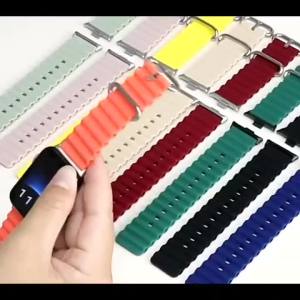 Dây Đeo Đồng Hồ Ocean Silicone Tương Thích Với Xiaomi Redmi Watch 6 5 4 Và Mi Band 8Pro 9Pro - Phụ Kiện Dây Đeo Thể Thao Thay Thế