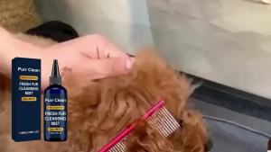 Pet Hair Detangler Dog Cleaning Essence Cat Grooming Mist Shiny Fur Conditioner No Rinse Wash Easy Combing Pet Clean tool