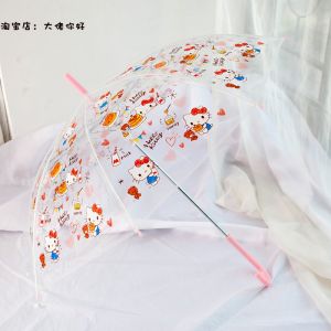 Mũi Khoan Trong Suốt Tự Động Dày Dặn Cho Nữ Hoạt Hình Phong Cách Tươi Mới Học Sinh Chống Nắng Chống Thấm Nước Bằng Thép Không Gỉ