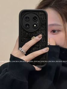 Oppo OnePlus 13 Mobile Phone Case Premium Lightweight Luxury Full Cover Protection Silicone Creative Black Camellia Design