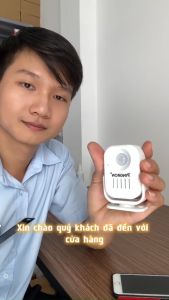 Chuông báo khách thông minh PINGRON PR-P03RC tự động ghi âm tiếng việt âm thanh lớn và có tích hợp hồng ngoại không dây