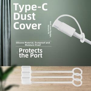 HAISENLE | Nắp Chống Bụi & Chống Ẩm Silicone Type-C
