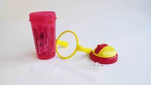 WONDER Botol Minum Anak 300 ml Motif lucu anti bocor dan BPA Free | Botol Air Anak BPA Free