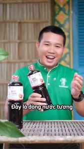 [Combo 2 Chai] Nước tương hữu cơ Mật Hoa Dừa Sokfarm chai 1000ml thơm ngon tự nhiên  thuần chay không đậu nành tốt cho sức khỏe