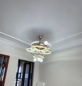 Garansi Lampu Kipas Angin Kristal & Lampu Gantung Kipas 2 IN 1 LED