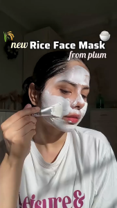 Plum Rice Water & 5% Niacinamide Cloud Whip Face Mask-50GM
