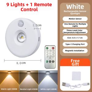 JU XIANG LIGHTING | Charging Remote Control Magnetic Induction LED Light for Wine Cabinet and Display Cabinet