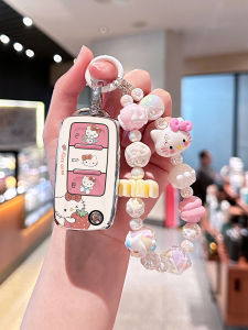 Womens Key Cover Case for Volkswagen Polo Passat CC Magotan Travel Safe Storage Simple Style TPU Material Car Interior Accessories