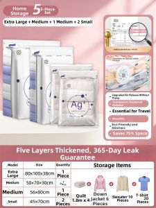 TAILI | Antibacterial Vacuum Storage Bag Luggage Travel