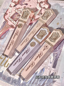 Pure Desire Crystal Jelly Lip Glaze Milk Tea Color Water Light Mirror Finish Long Lasting Velvet Texture Lipstick by Flower Awareness