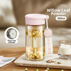 RELEA | Compact Portable Teaseparating Glass Cup